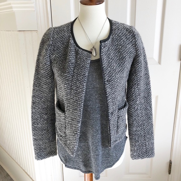 gap gray jacket